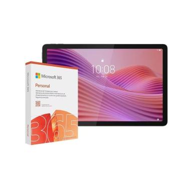 Imagem de Tablet Lenovo Tab ZAEH0151BR 10,1" 64GB Wi-Fi Cinza com Carregador 20W Bivolt e Microsoft 365 Personal