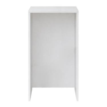 Imagem de Capa Para Botijão Nicho Decorativo Balcão 87x45x45cm Branco - Instaloj