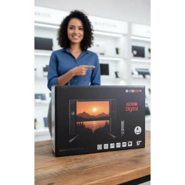 Imagem de 2x TV LED 17" HD Portátil c/ HDMI e USB Preta - Congratulations Store