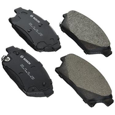 Imagem de BOSCH BP1467 QuietCast Premium Conjunto de pastilhas de freio a disco de borracha semimetálica – Compatível com Buick Encore, Verano; Cadillac ATS; Chevrolet Cruze, Orlando, Trax, Volt; Dianteiro