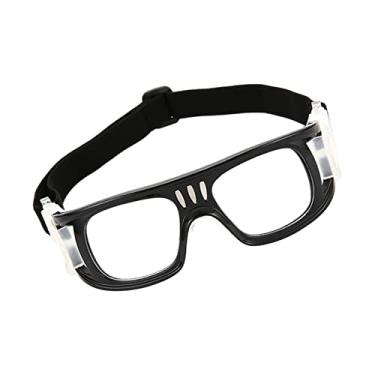 Imagem de Óculos Esportivos Basquetebol Drible Goggles Futebol Ao Ar Livre Futebol Óculos de Auxílio Ao Treinamento Esportivo Óculos Equipamento de Proteção Par, Preto