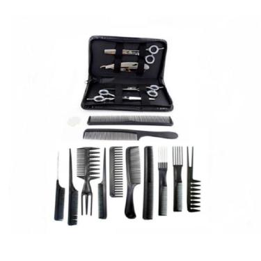 Imagem de Kit Tesouras Profissional 7.0 Com Pentes