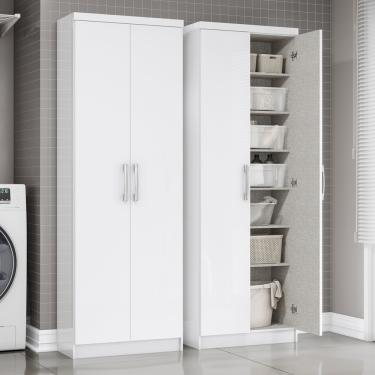 Imagem de Armário Multiuso 02 Portas Leve Henn - Branco