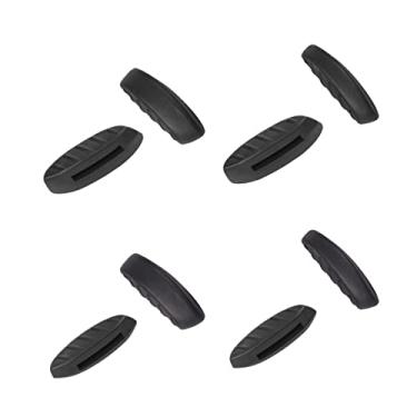 Imagem de Mryok 2 pares de almofadas de nariz de substituição para óculos de sol Oakley Forager – preto e preto