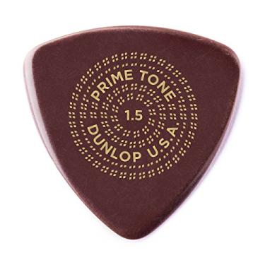 Imagem de Palhetas de guitarra Dunlop Primetone 1,5 mm em formato de triângulo esculpido, pacote com 12