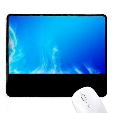 Imagem de Mousepad Blue Yellow Stars Dark Night Sky Tapete de borracha para jogos