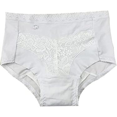 Imagem de Cuecas Para Mulheres Com Incontinência Urinária, Fralda De Pano Para Adultos À Prova De Vazamento, Fralda De Pano Para Adultos Lavável Para Jovens E Idosos Lidando Com Incontinência Urinária Ou De