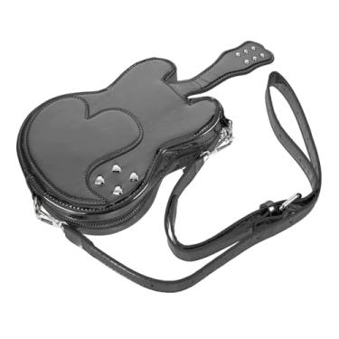 Imagem de TENDYCOCO Bolsa de Ombro em Forma de Guitarra Hot Girl Rosa bolsas para mulheres 2023 na moda bolsas de verão para mulheres 2023 bolsa feminina bolsa mensageiro para mulheres bolsa tiracolo