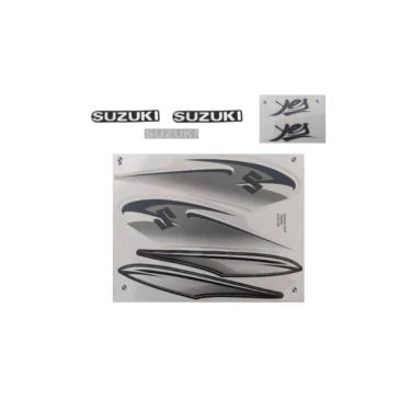 Imagem de Kit Jogo De Adesivos Suzuki Yes 125 Prata 2011
