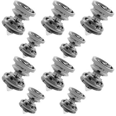 Imagem de Kit 10 Grampos Presilhas Para Forro Porta Audi A1 A4 A5 A6 A7 Q3 Q5 Q7 RS5 RS7 TT TTS