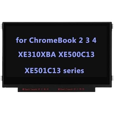 Imagem de Substituição de tela de 11,6 polegadas para Samsung ChromeBook 2 3 4 XE310XBA XE500C13 XE501C13 XE310XBA-K01US XE500C13-K02US XE500C13-K01US XE500C13-K040 Painel de LED LCD dos EUA 30 pinos (suportes