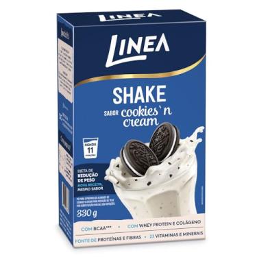 Imagem de Shake em Pó Linea Sabor Cookies'n Cream 330g