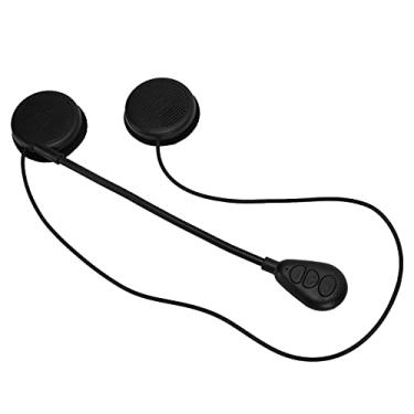 Imagem de Fone de Ouvido Sem Fio, Fone de Ouvido Estéreo para Capacete de Motocicleta, Fones de Ouvido Estéreo para Capacete, Redução de Ruído Portátil para Capacetes para Andar