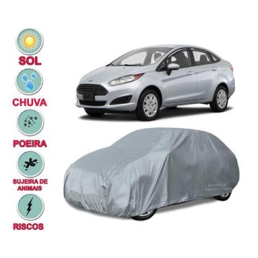 Imagem de Capa cobrir carro Fiesta Sedan 100% Impermeável Proteção Total Bezzter