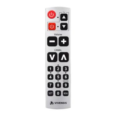 Imagem de Controle Remoto Sênior Para Receptor Vivensis VX10 - VIVENSIS - CARE T