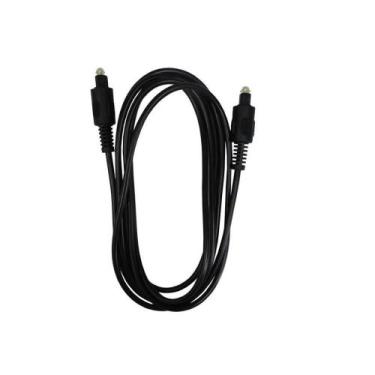 Imagem de Cabo Óptico Áudio Digital Toslink para Home Theater, Dvd, Receiver - 1