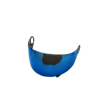 Imagem de Viseira Polivisor Helt New Race Glass Azul Iridium