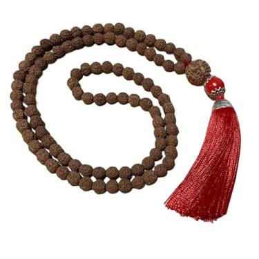 Imagem de Japamala Rudraksha 108 Contas Sementes Naturais Meditação