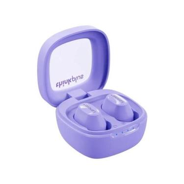 Imagem de Fones De Ouvido XT62 TWS Sem Fio Bluetooth 5.3 - Roxo - ElaShopp