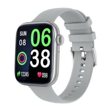 Imagem de SmartWatch SMARTCH ac6963a À Prova D'Água - Cinza - ElaShopp