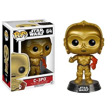 Imagem de Star Wars Episódio Vii - Boneco Pop Funko C3PO #64
