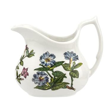 Imagem de Spode Jarra de porcelana Stafford Blooms, jarra pequena - 227 g, jarra de creme perfeita para ambientes modernos e clássicos, pode ir à máquina de lavar louça, micro-ondas, freezer e forno