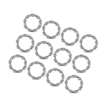 Imagem de Motoforti 12 peças 44 mm x 9 gaiolas de rolamento de esferas manivela retentor de rolamento de roda para bicicleta de longa duração