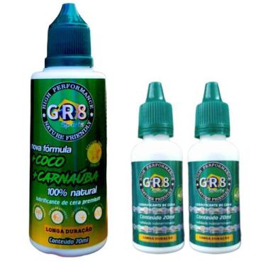Imagem de Lubrificante Cera Corrente Gr8Sports 70ml Bicicleta 20ml
