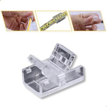 Imagem de 5 Conector Linear Emenda Para Fita De Led 10mm 120/240 Leds - VLED