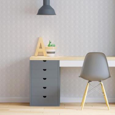 Imagem de Papel de Parede Adesivo 3D Off White N06084 0,58x2,5M - Adesivo BR