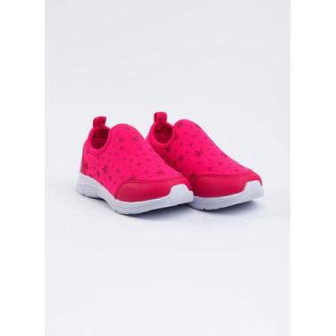 Imagem de Tênis Infantil Molekada Menina Pink Slip On Estrelas, 31