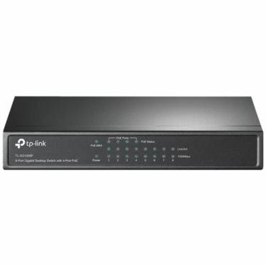 Imagem de Switch Gigabit 10/100/1000 8 Portas C/ 4 Portas Poe  Tl-sg1008p Smb - 