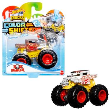 Imagem de Hot Wheels, Monster Trucks, Carro Surpresa, Color Shifters, Carrinhos para Meninos, A Partir de 3 Anos (Vem com 1 unidade. Não é Possível Escolher o Modelo.)
