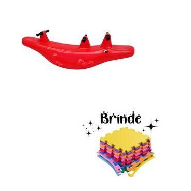 Imagem de Brinquedo Crocodilo de Plástico  Ideal para Crianças Aventuras - Valen