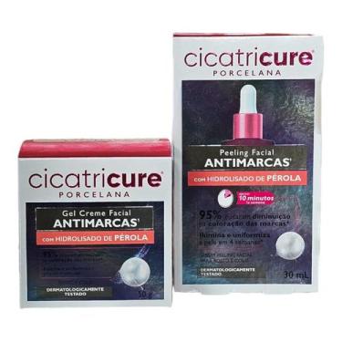 Imagem de Kit Cicatricure Porcelana Antimarcas Sérum 30ml + Gel Creme Nutritivo 