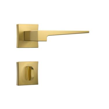 Imagem de Fechadura Banheiro Polaris 3200 Dourada Maq55 Stam Dourado