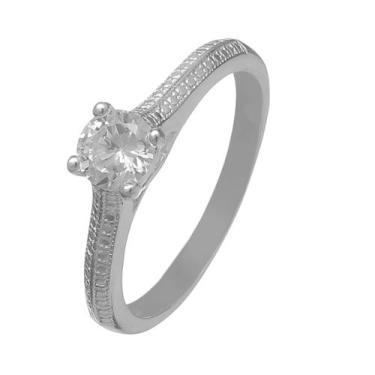 Imagem de Solitário Nobre - Cod 676 - Carlitos Joias, 24, Azul safira