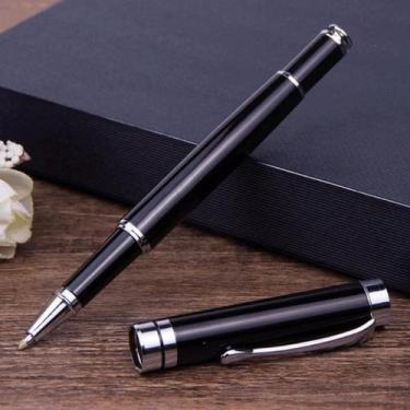 Imagem de Caneta De Metal Luxo Masculina Social Presente Dia Dos Pais - Bela Imp