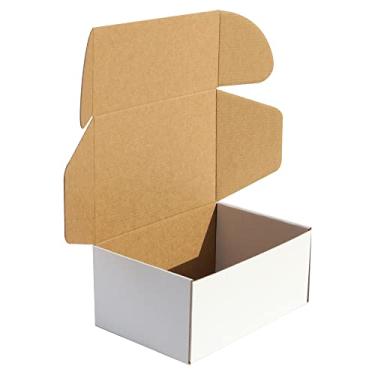 Imagem de MOTO BOX Pacote com 40 Caixas de Remessa Pequenas 9X6X4 - Caixa de Papelão Ondulado para Embalagem, Correspondência, Mudança, Presentes - Ecologicamente Corretas e Recicláveis - Direto Do Fabricante