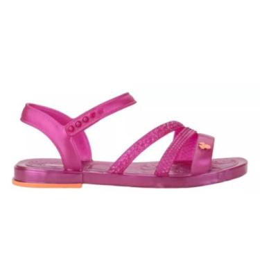 Imagem de Sandália Infantil Menina Style + Bag Mochila Personagem Temática (Rosa, BR, Criança de 9 a 12 anos, Numérico, 26)