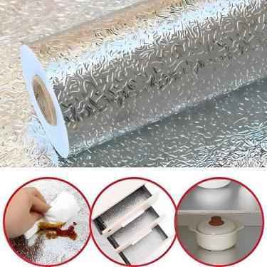 Imagem de Manta Adesiva 5 Metros Anti-Manchas Resistente Prateada - ShopMix