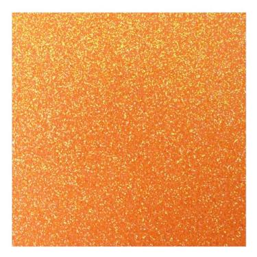 Imagem de KIT 05 Placas De EVA com Glitter Ou Neon 40x48-1,8mm - (Colorido) (NEON GLITTER LARANJA)