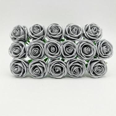 Imagem de Mini Rosas de EVA Rosinha  Raminhos com Flores Delicadas para Decoraçã