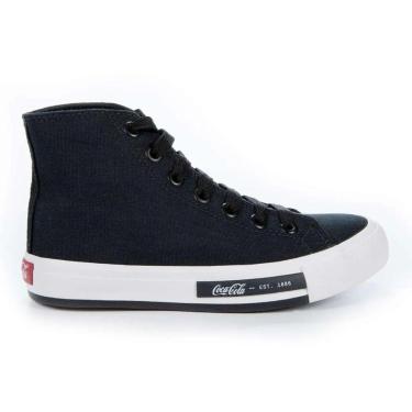 Imagem de Tênis Coca Cola Daytona Hi Preto Feminino-Feminino