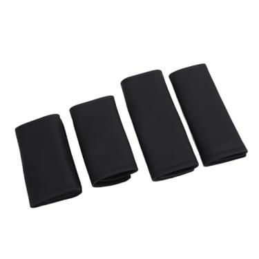 Imagem de Capa para Alça de Carro, Aparência Elegante Dentro da Porta, Luvas de Couro Sintético para Modelo 3 y