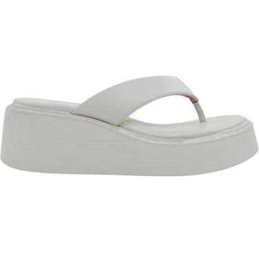 Imagem de Tamanco Dedo Feminino Flatform Casual Básico Dia a Dia Passeio Conforto Vizzano 6525.100