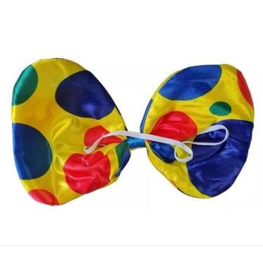 Imagem de Fantasia de Palhaço Kit C/ 5 Gravatas Borboleta Circo Festas - CM Pres