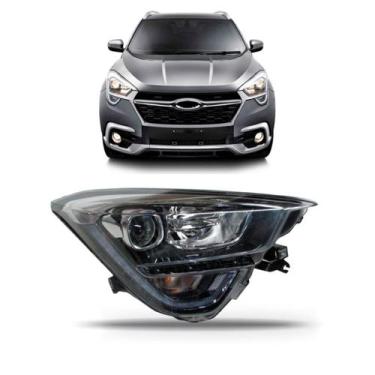Imagem de Farol Dianteiro Tiggo 5x 2019 2020 Eletrico Com Motor e Led - SP ACESS