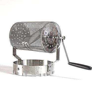 Imagem de Torradeira de grãos de café manual pequeno, torradeira de café com queimador de gás, torradeira de grãos de café com pão em grão de café, cafetaria caseira