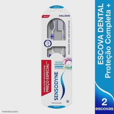 Imagem de Escova Dental Sensodyne Proteção Completa 2 Unidades
